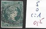 ANTILLES ESPAGNOLES 5 oblitéré côte 1 € 