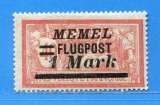 REF111 -- MEMEL > PA n° 21A .*. Chiffre à 31/2 du M Neuf .*. Dos Visible - MH .*. Cote 24 €