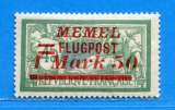 REF111 -- MEMEL > PA n° 23A .*. Signé Chiffre à 31/2 du M Neuf .*. Dos Visible - MH .*. Cote 24 €