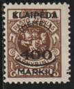 MEMEL 1923 - Y&T N° 106*