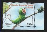 2010 FRANCE 4499 oblitéré, cachet rond, chenille 