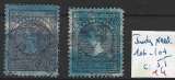 INDES NEERLANDAISES 106-107 oblitérés côte 55 €