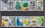 FRANCE 2018 Y T N ° 1605/1616  série complète oblitérée Cachet ronds