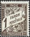 France - Inde - Y&T t 15 ** - MNH ( taxe )