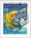 LUXEMBOURG N° 1368/9 de 1997 oblitérés en série complète 