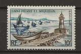 SAINT PIERRE ET MIQUELON  ANNEE 1957   Y.T N°357 NEUF** cote  3.50€ PHARES