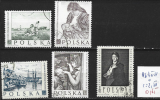POLOGNE 967 à 971 oblitérés côte 2.50 €