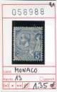Monaco 1891 - Yvert 13 - Michel 13 - oo oblit. - 