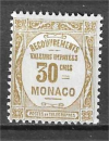 MONACO timbre taxe 15 * 