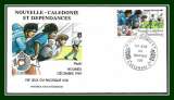 Nouvelle Caledonie FDC N° 547 RUGBY 1987