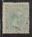 PORTO RICO 1890  - Y&T N° 72