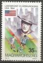 miniature Hongrie - 1994 - Y&T n° 3467 - Neuf** - John Wayne - Coupe du monde de football aux Etats-Unis