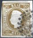 Portugal - 1866 - Y & T n° 20 - O. (2