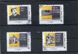 les 4 timbres collector 