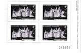 Château de Chambord BLOC DE 4 TIMBRES AYANT LA VALEUR DE 4€