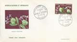 1er jour FDC Nouvelle-Calédonie N°320 Fleur - Ixora collina - 22/10/1964
