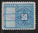 VENEZUELA Fiscaux-postaux - Y&T N° 145
