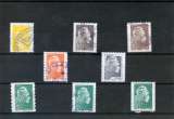 France petit lot timbres Marianne d'yz tampon rond