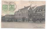 cpa Belgique Veurne, Furnes,Place de la Gare