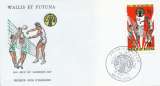 Enveloppe 1er jour FDC Wallis et Futuna Poste aérienne N°63 Jeux du Pacifique Sud - Volley-ball