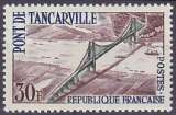 Timbre neuf ** n° 1215(Yvert) France 1959 - Pont de Tancarville