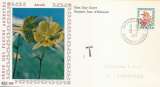 Enveloppe 1er jour FDC Taxe N°100 Ancolie - Fleurville - 15/03/1971