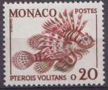 Monaco 1960 Y&T 542 neuf ** - Rascasse volante 