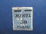Memel y & t 54 * 1922