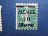 Memel y & t 79 * 1922