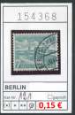 miniature Berlin 1954 - Michel 121 - Yvert ? - oo oblit. - 