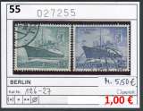 miniature Berlin 1955 - Michel 126-127 - Yvert ? - oo oblit. - 