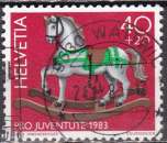 miniature SUISSE N° 1190 de 1983 oblitéré 