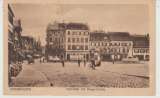miniature CPA ZWEIBRÜCKEN (ALLEMAGNE) HALL-PLATZ MIT HAUPT-STRASSE - ANIMEE - TIMBRE-TAXE