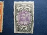 Océanie y & t   27 * 1913