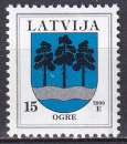 lettonie ... n° 484  obliteré ... 2000