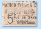 miniature Timbre fiscal