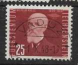 Liechtenstein oblitéré YT PA 27