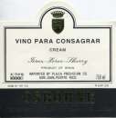 miniature Espagne - Vino para Consagrar - Cream Sherry - Osborne á Puerto de Santa Maria
