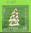 LETTONIE YT N°661 OBLIT