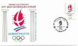 France FDC - 1990 - J. O. d'hiver 1992 Albertville (n° 2632) - Albertville - 8-02