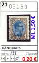 Danemark 1921 - Michel 128 - oo oblit.- 
