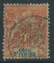 Lot n°89125  Cote d'Ivoire n°10, Oblitéré cachet à date