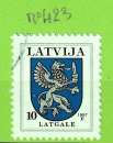 LETTONIE YT N°423 OBLIT