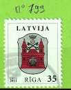 LETTONIE YT N°799 OBLIT