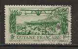 GUYANE  POSTE AERIENNE ANNÉE 1933 Y.T N°12 OBLI 