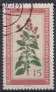 Allemagne R.D.A. 1960 Y&T 473 oblitéré trace de charnière - Flore médicinale 