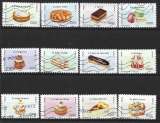2024 FRANCE Adhésif 2479-90 oblitérés, pâtisseries, série complète