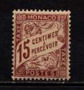 Timbre taxe Monaco n° 5**, superbe