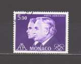 Timbre Monaco poste aérienne n° 100 oblitéré, TB