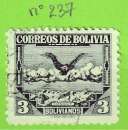 BOLIVIE YT N°237 OBLIT